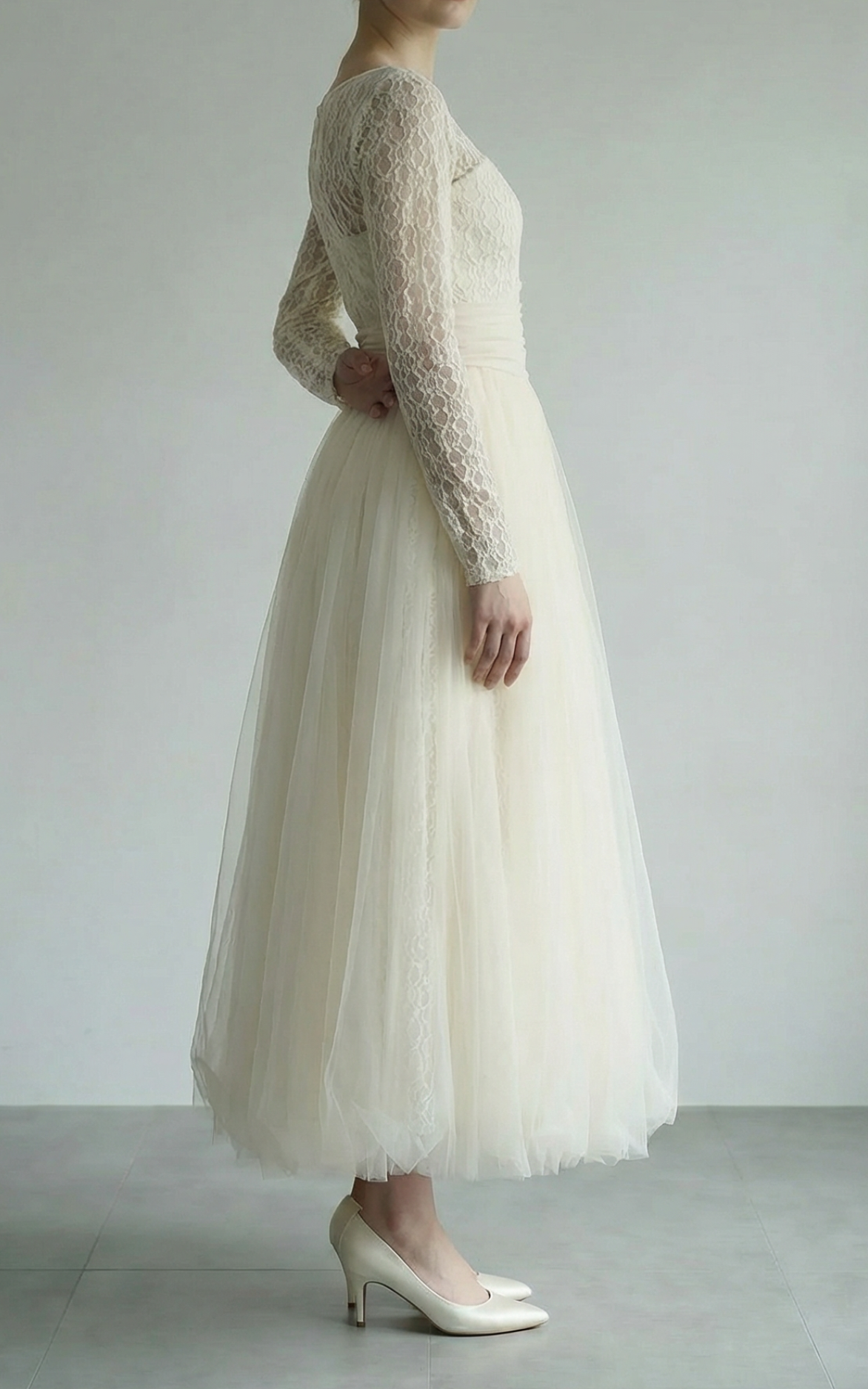 ERADIE | Ethereal Lace & Tulle One-piece