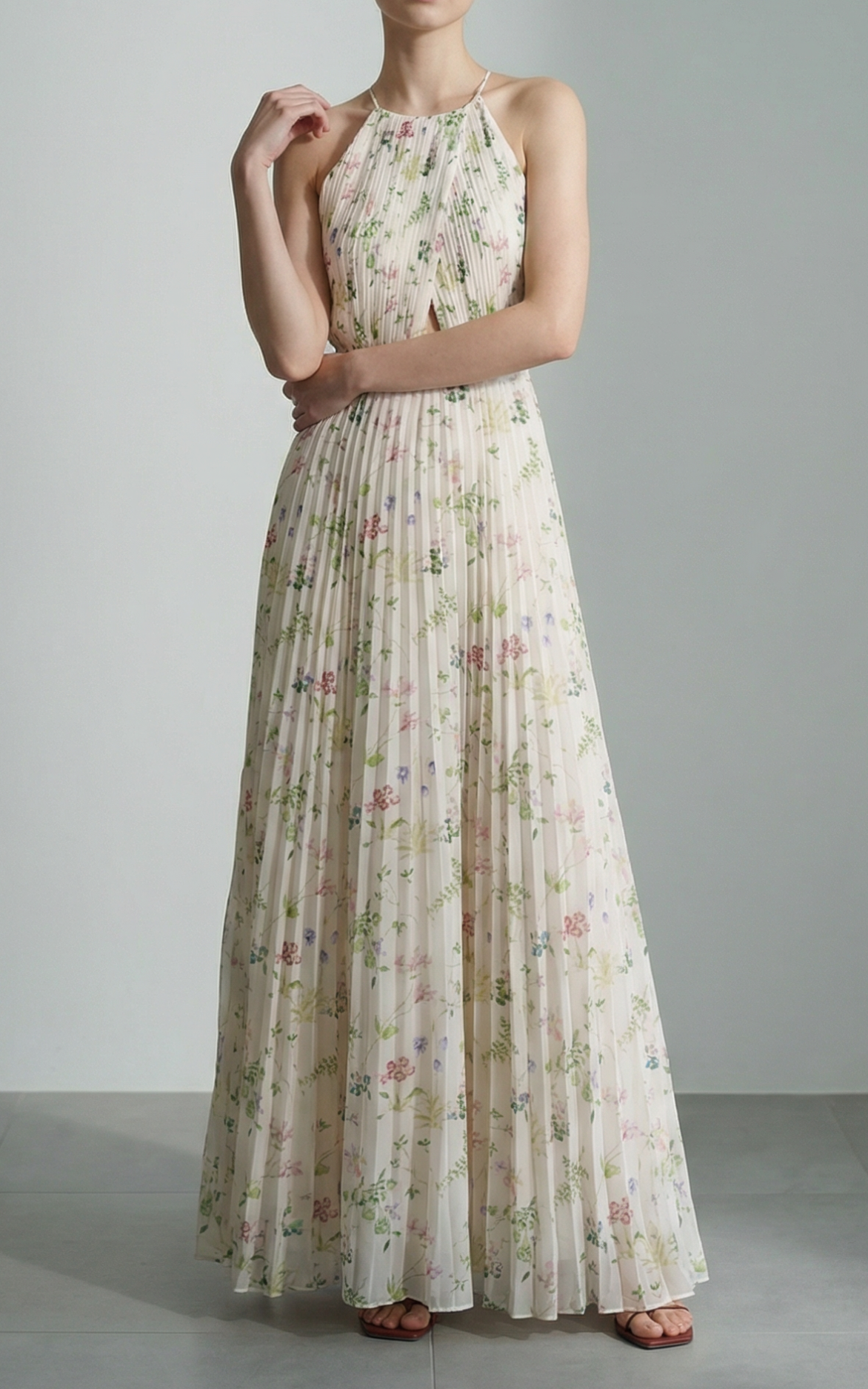 Estella.K | Jenna Pleated Long Dress